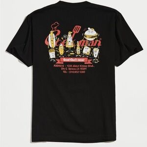 Urban outfitters Graphic t-shirt by Cookman 100% cotton black T shirt size Small